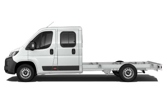 Новий Citroën Jumper шасі з подвоєною кабіною