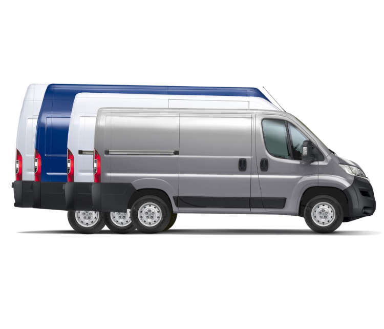 Варіанти довжини Citroën Jumper